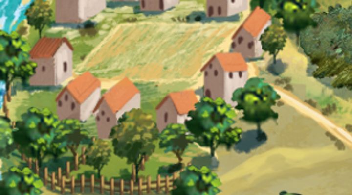 Extrait de la carte illustrée, zone E07