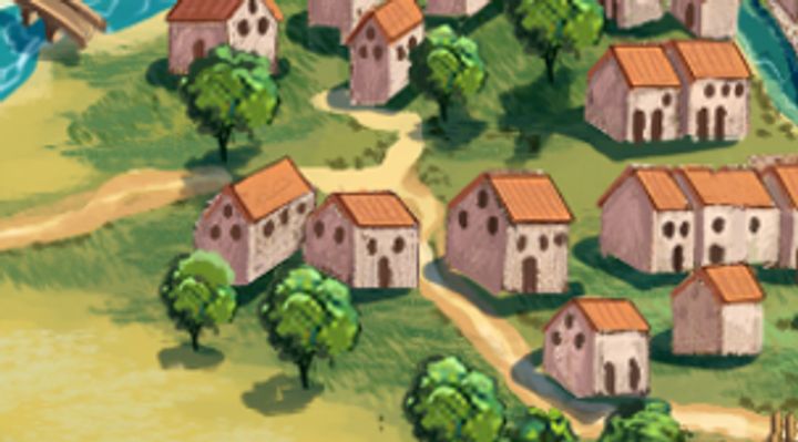 Extrait de la carte illustrée, zone I14