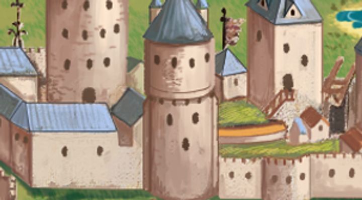 Extrait de la carte illustrée, zone K12