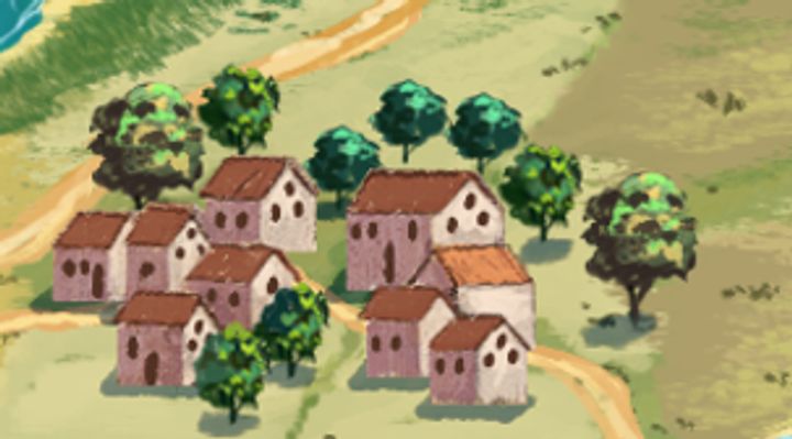 Extrait de la carte illustrée, zone N16