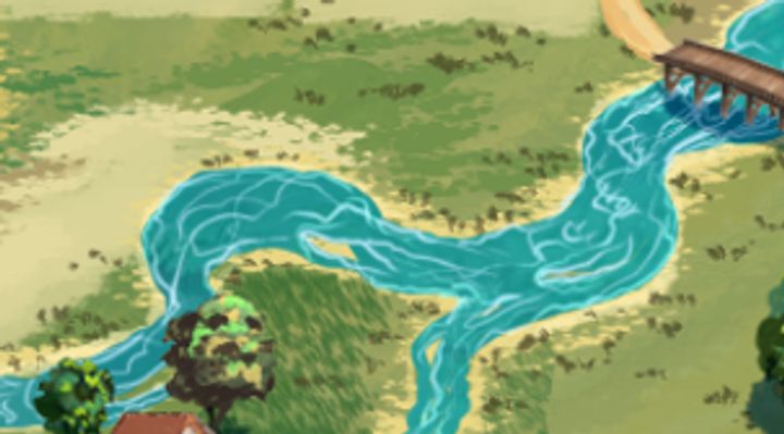 Extrait de la carte illustrée, zone N17