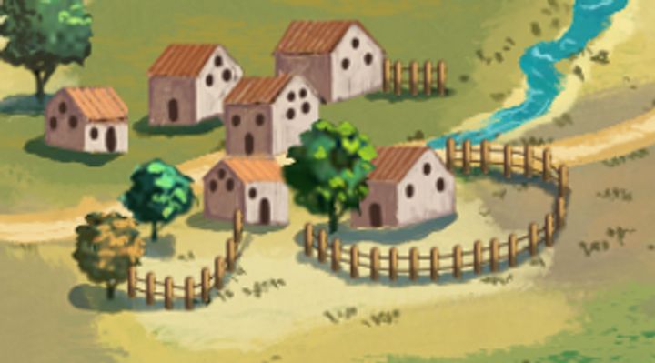 Extrait de la carte illustrée, zone Q14