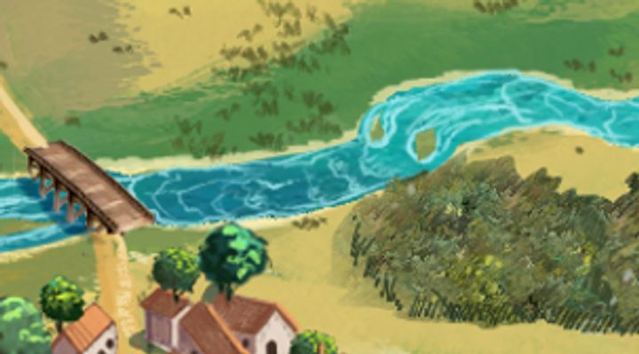 Extrait de la carte illustrée, zone Q15