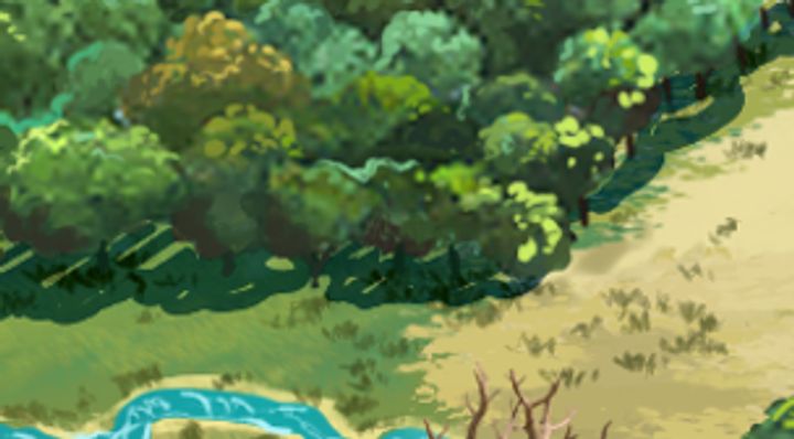 Extrait de la carte illustrée, zone R05