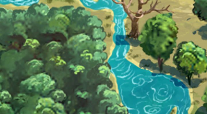 Extrait de la carte illustrée, zone R06