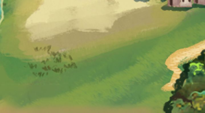 Extrait de la carte illustrée, zone R20