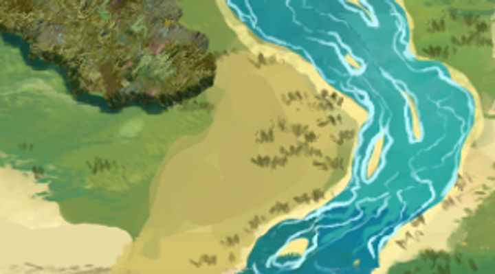 Extrait de la carte illustrée, zone S10