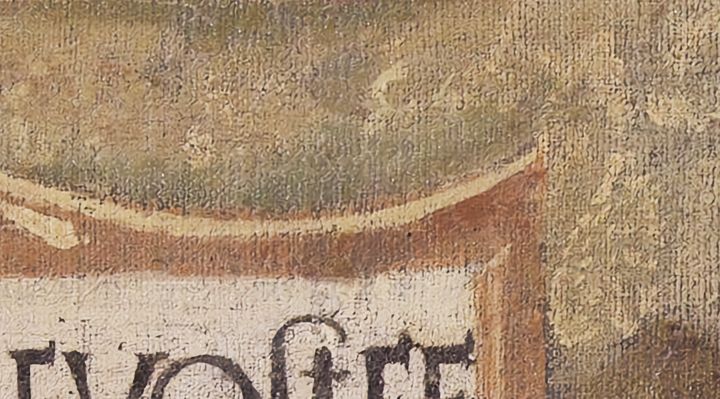 Extrait de la carte originale de 1609, zone C01