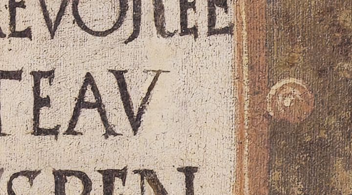 Extrait de la carte originale de 1609, zone C02