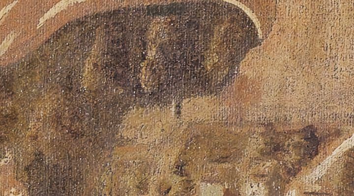 Extrait de la carte originale de 1609, zone C04