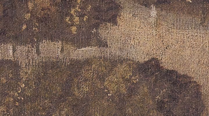 Extrait de la carte originale de 1609, zone E02