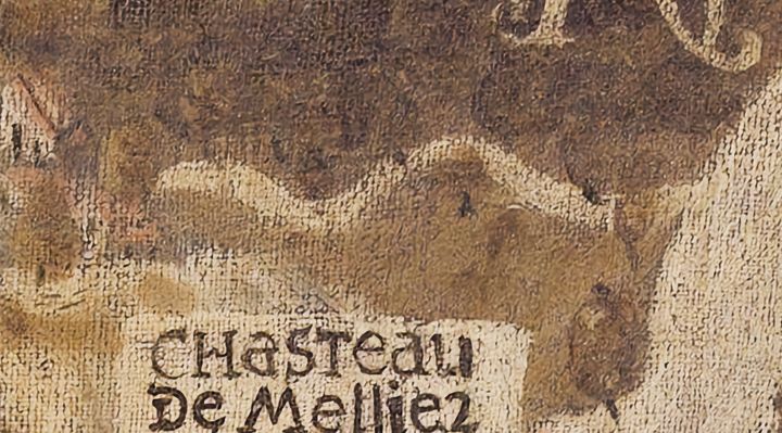 Extrait de la carte originale de 1609, zone K02