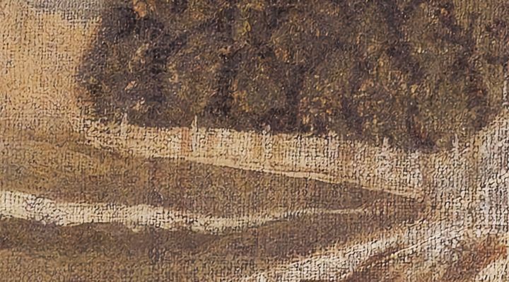 Extrait de la carte originale de 1609, zone K05