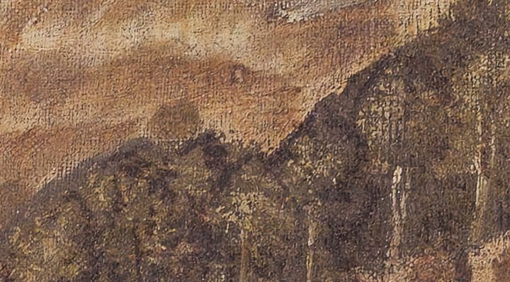 Extrait de la carte originale de 1609, zone L06