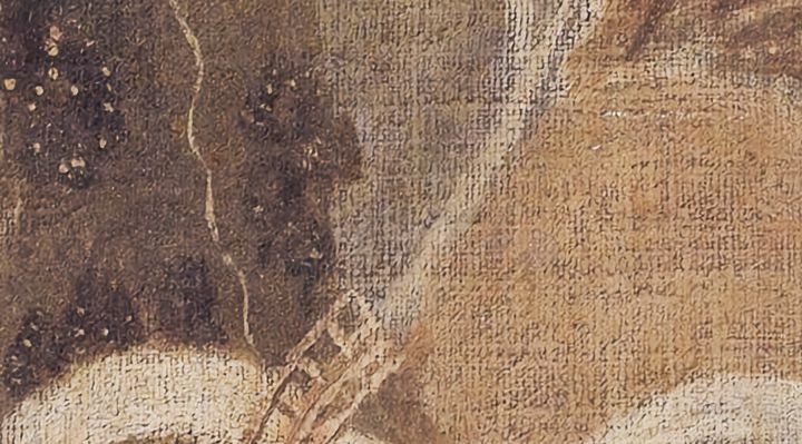 Extrait de la carte originale de 1609, zone N13