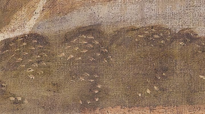 Extrait de la carte originale de 1609, zone O15