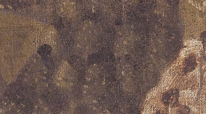 Extrait de la carte originale de 1609, zone O19