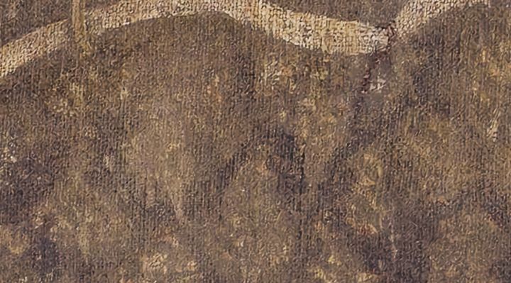 Extrait de la carte originale de 1609, zone Q06