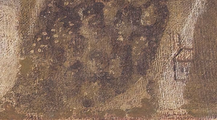 Extrait de la carte originale de 1609, zone Q20