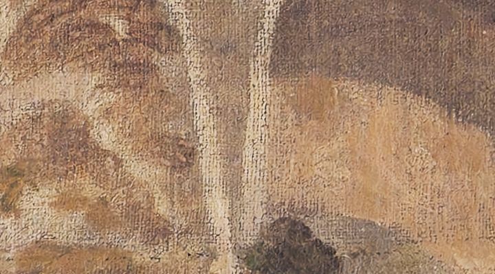 Extrait de la carte originale de 1609, zone R10