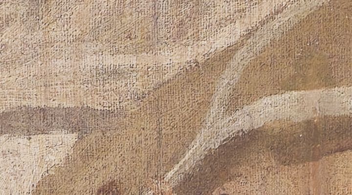 Extrait de la carte originale de 1609, zone R18