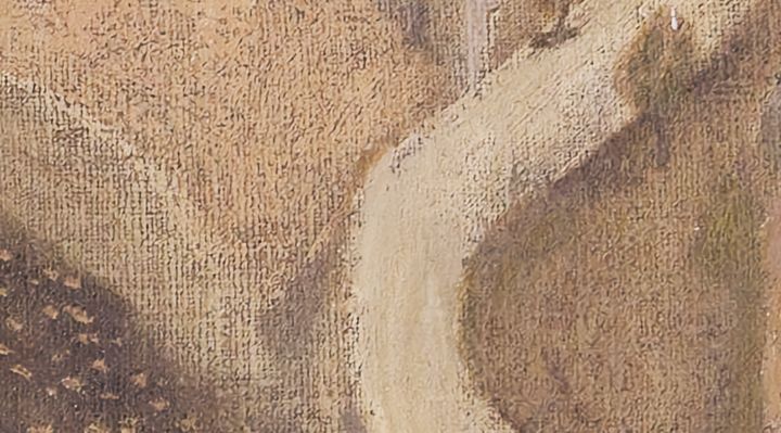 Extrait de la carte originale de 1609, zone S09