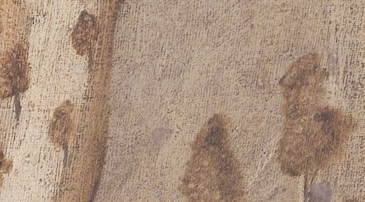 Extrait de la carte originale de 1609, zone T03